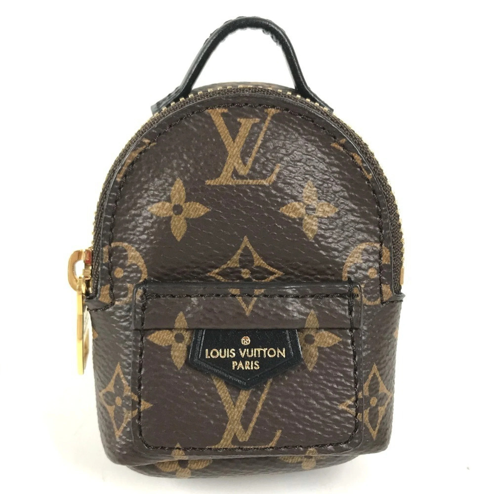 LOUIS VUITTON Authentic Black Monogram Canvas Backpack